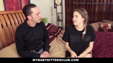 Mybabysittersclub - teen baby sitter caught and fucked